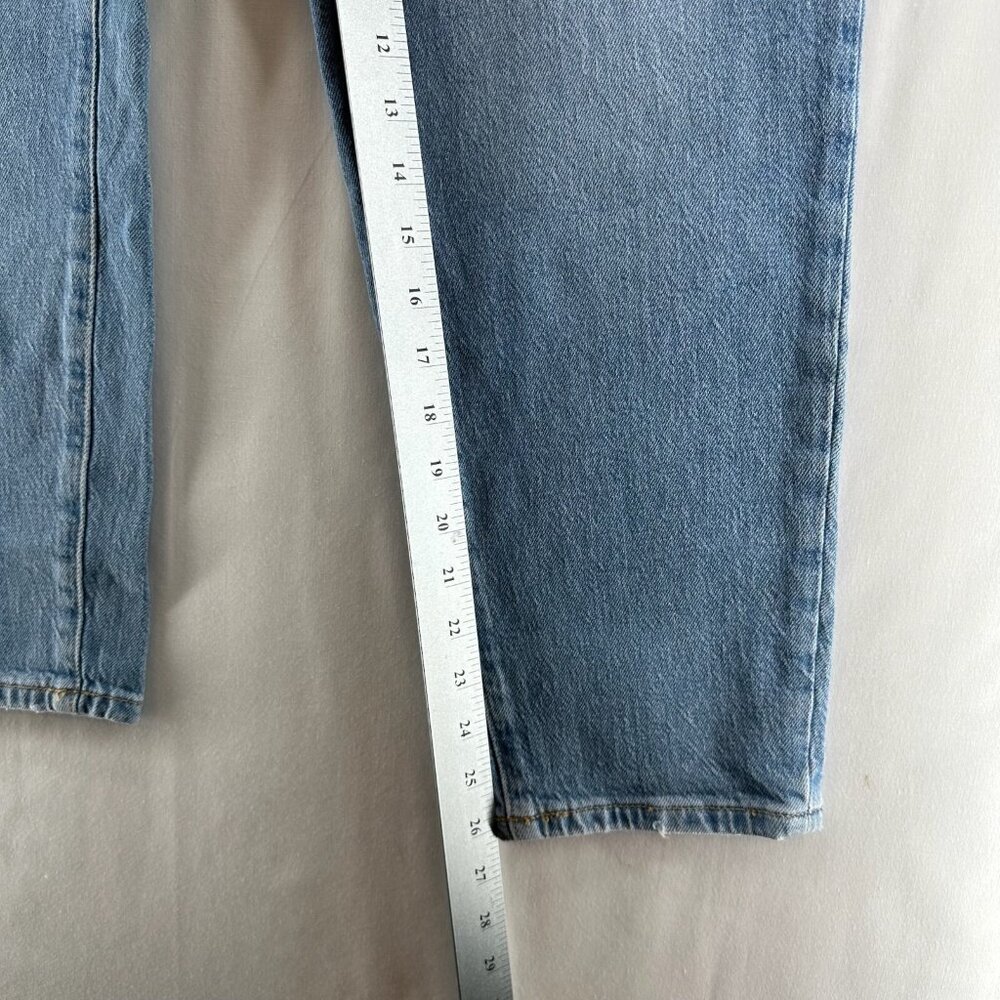 BDG Jeans Womens Size 31 Mid Rise Skinny Cropped Light Washed Denim Cotton Blue - Picture 12 of 12